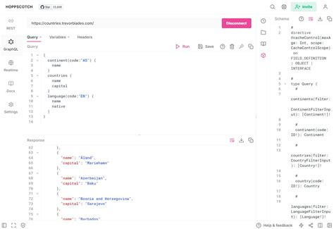 GraphQL • Hoppscotch.